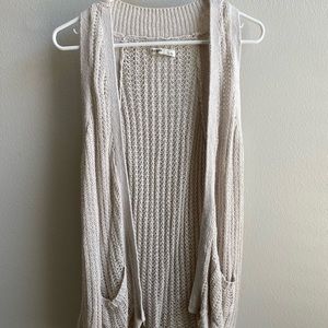 Crochet sweater vest
